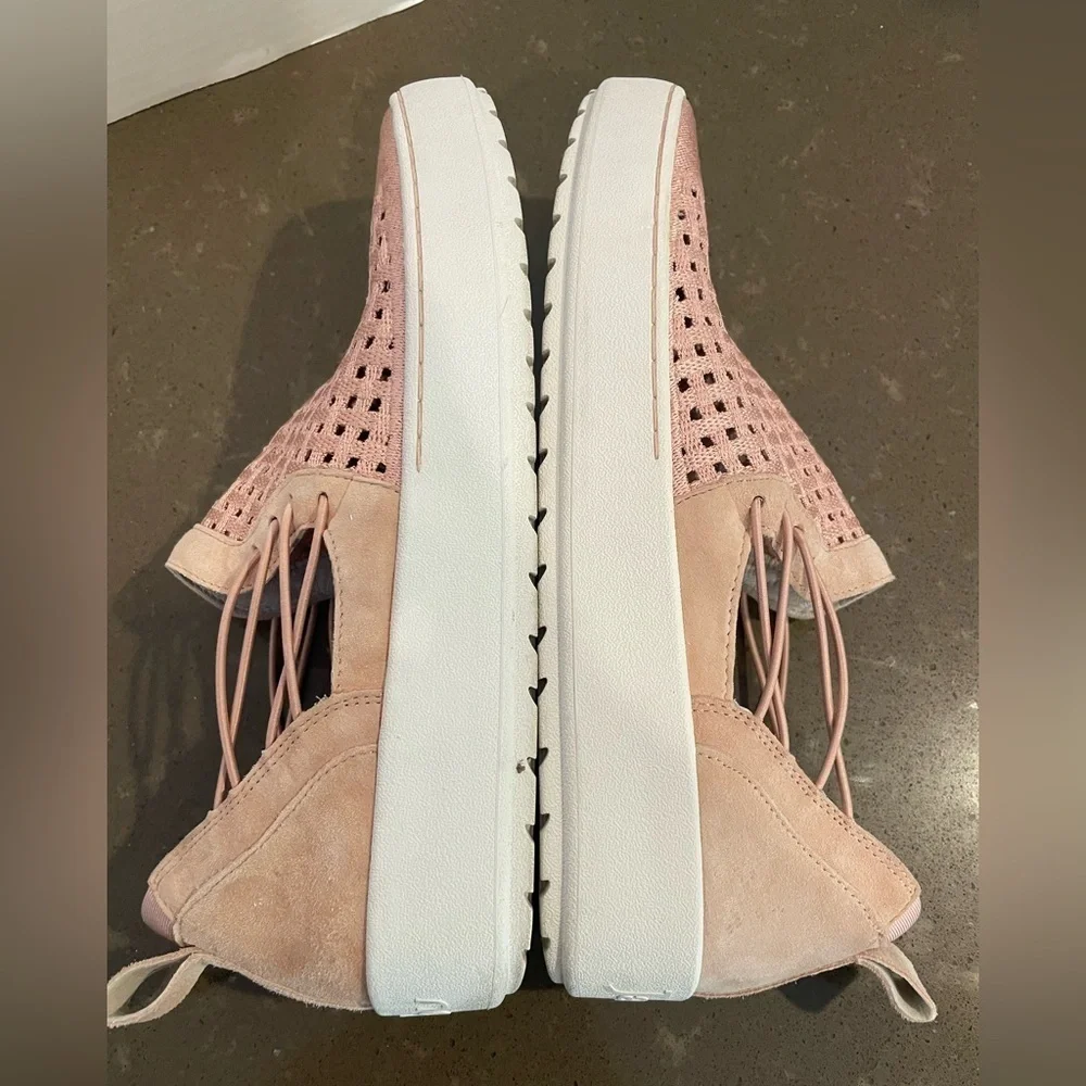 Women's Stylish Pink Mesh Sneakers by Jambu